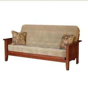   Tree Sleep Canterbury Futon with Tufted Mattress Furniture & Decor