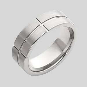 MM Tungsten Carbide Band With Matt Finish And High Polish On Each 