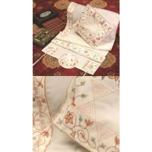   Cotton Luxurious Tallit Set   Matriarchs in Peach 