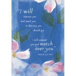 Will Instruct You First Communion Card (Dayspring 6918 9)  