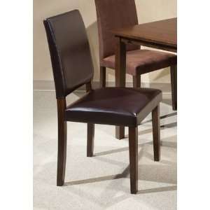 Parsons Side Chair   PU by Intercon   Chocolate (LF CH X280L CHO RTA 