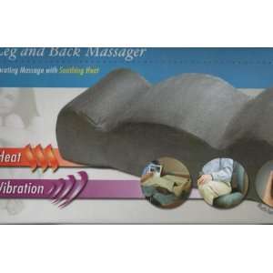  Leg & Back Vibrating Massage W/ Soothing Heat & Remote 