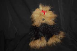 Plush Ty Beanie Buddies YORKIE YAPPY Soft Fuzzy Stuffed Animal 