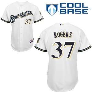  Mark Rogers Milwaukee Brewers Authentic Home Cool Base 