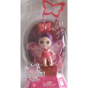  Barbie Mariposa Lavender Hair Butterfly Fairy Doll 