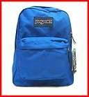 New Jansport Superbreak Royal Blue Streak Backpack School Bag Bookbag
