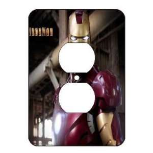 Iron Man Light Switch Outlet Covers