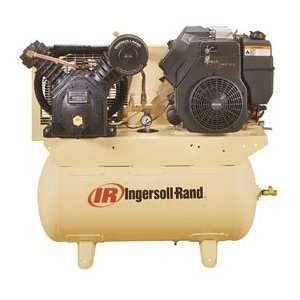    Gallon Horizontal Two Stage Gas Driven Air Compressor IRR 2475F12.5G