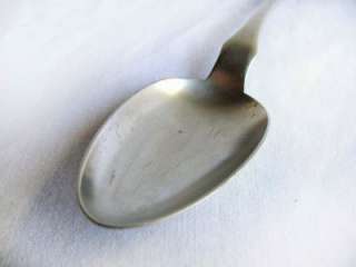   Silver Serving Spoon Edward Lownes PA 1806 Fiddle & Crest 72g  