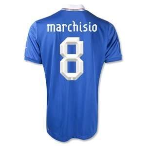  Puma Italy 2012 MARCHISIO Home Soccer Jersey Sports 