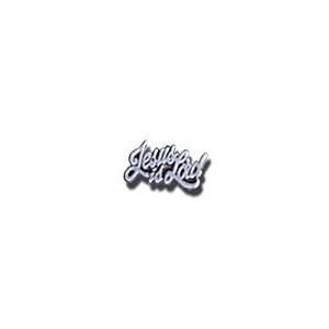  Pewter Jesus Is Lord Lapel Pin Pack of 24