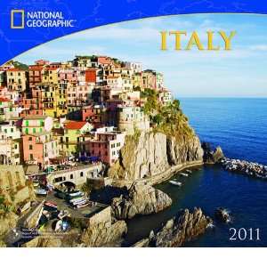  Italy National Geographic 2011 Wall Calendar Office 