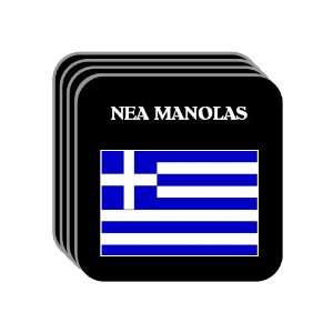  Greece   NEA MANOLAS Set of 4 Mini Mousepad Coasters 