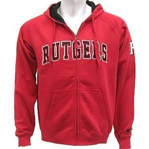  Rutgers Automatic Full Zip Hooded Sweatshirt (Team Color 