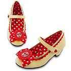   Minnie Mouse Youth Girls Sparkle Dress Up Heels Shoes Sz 13/1 2/3