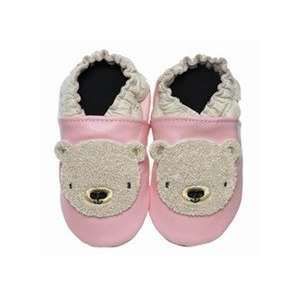  Jack and Lily Baby Shoes Bear in Pastel Pink (SizeS0 6M 