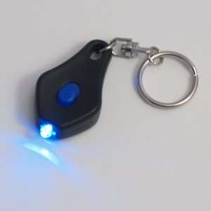  LED Keychain Flashlight   Teardrop Slide/Squeeze Dual 