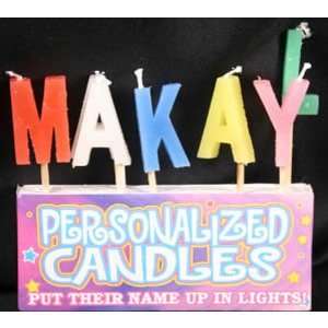  Makayla Named Candle Toys & Games