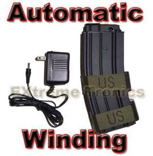 850 RD Airsoft Electric Auto Winding Magazine M4 A1 M16  