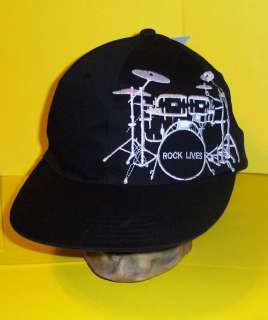 SUPER BLOWOUT ROCK STAR PUGS GEAR ROCK LIVES CAP / HAT NEW  