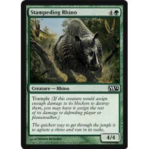    Stampeding Rhino   Magic 2012 Core Set   Common Toys & Games