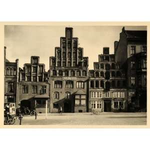  1934 Luneburg Germany Gothic Renaissance Deutschland 