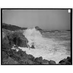 Surf at Marblehead Neck,Marblehead,Mass. 