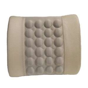  Lumbar Support Ergonomic Style Back Cushion   Beige 