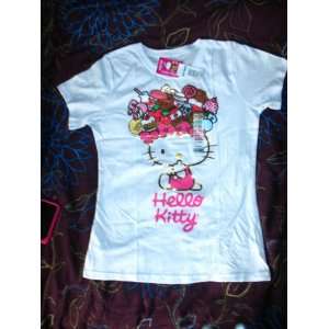 Hello Kitty T Shirt   RARE Exclusive Limited 2010 Edition Design Size 