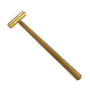  Jewelers Brass Hammer 80g 4 oz Hardwood Handle