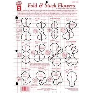 HOTP Templates 8.5X11 Fold & Stack Flowers