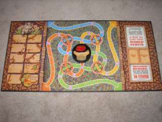 MILTON BRADLEY JUMANJI BOARD GAME 1995 COMPLETE & MINTY  