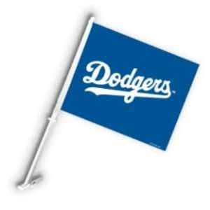 Los Angeles Dodgers Car Flags   1 Pair 