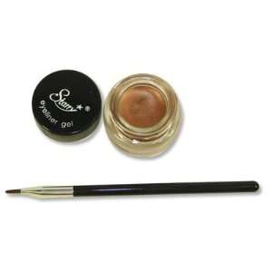 Starry Long Lasting Waterproof Eyeliner Gel with Brush Copper 2011 New 
