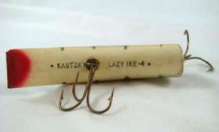   fishing lure. The main color is green and its marked Lazy Ike  4