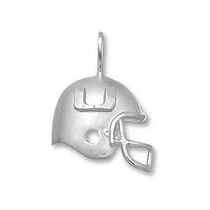  Logo Art Miami,Fl Hurricanes Sterling Silver Helmet 