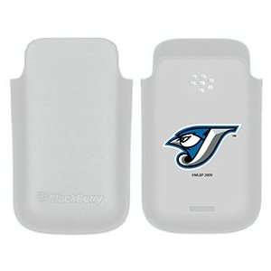  Toronto Blue Jays J on BlackBerry Leather Pocket Case 
