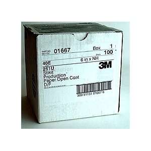 3M 01667 Green Corps Stikit 6 40E Grit Dust Free Production Disc 