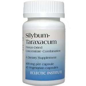  Silybum Taraxacum 45 vegetarian Capsules   Eclectic 