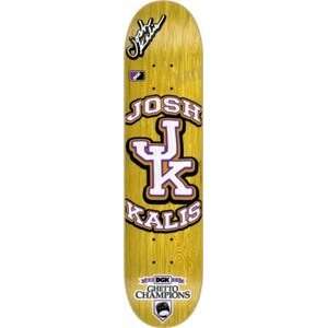 DGK Josh Kalis Ghetto Champs Skateboard Deck   7.9 x 31.5 