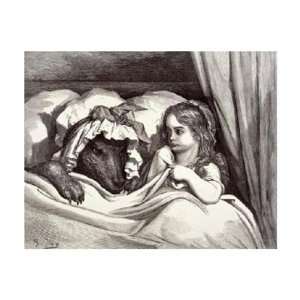  Gustave Dore   Little Red Riding Hood Giclee Canvas