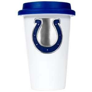  Indianapolis Colts Ceramic Travel Cup (Team Color Lid 
