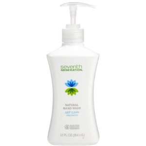 Seventh Generation Hand Wash 12oz Just Clean Unscented 12 oz (Pack of 