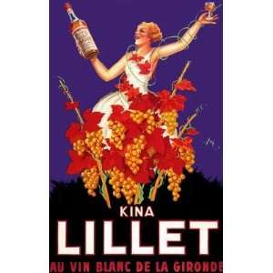  Vintage Robys   Kina Lillet Serigraph