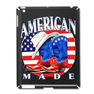  iPad 2 Case Black of American Made Country Cowboy Boots 