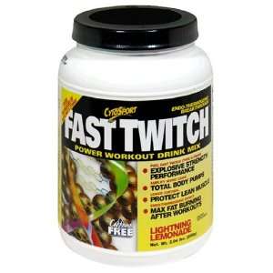  CytoSport Fast Twitch, Lightning Lemonade 2.04 lbs (920g 