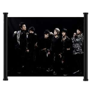  B2ST Kpop Fabric Wall Scroll Poster (21x16) Inches 