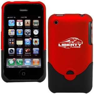  NCAA Liberty Flames Red iPhone 3G/3GS Duo Shell Case