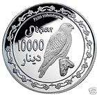 KURDISTAN Silver 10,000 DINAR 2006 PF  MERLIN BIRD 