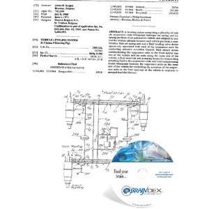  NEW Patent CD for VEHICLE LEVELING SYSTEM 